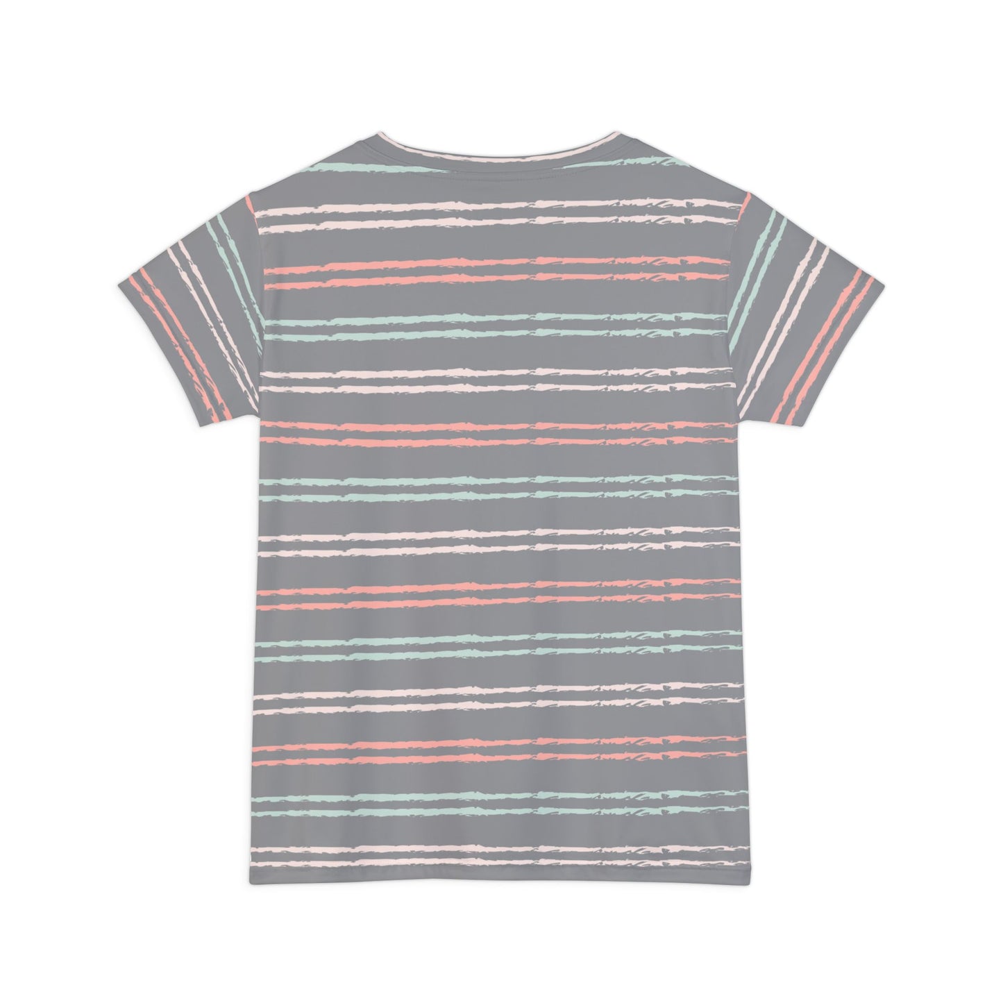 "Chic Stripes: A Fresh and Trendy T-Shirt for Casual Comfort"