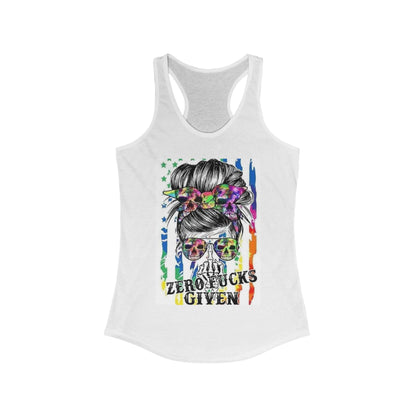 "Bold and Brave: A Graphic Tank Top with Rebellious Flair"