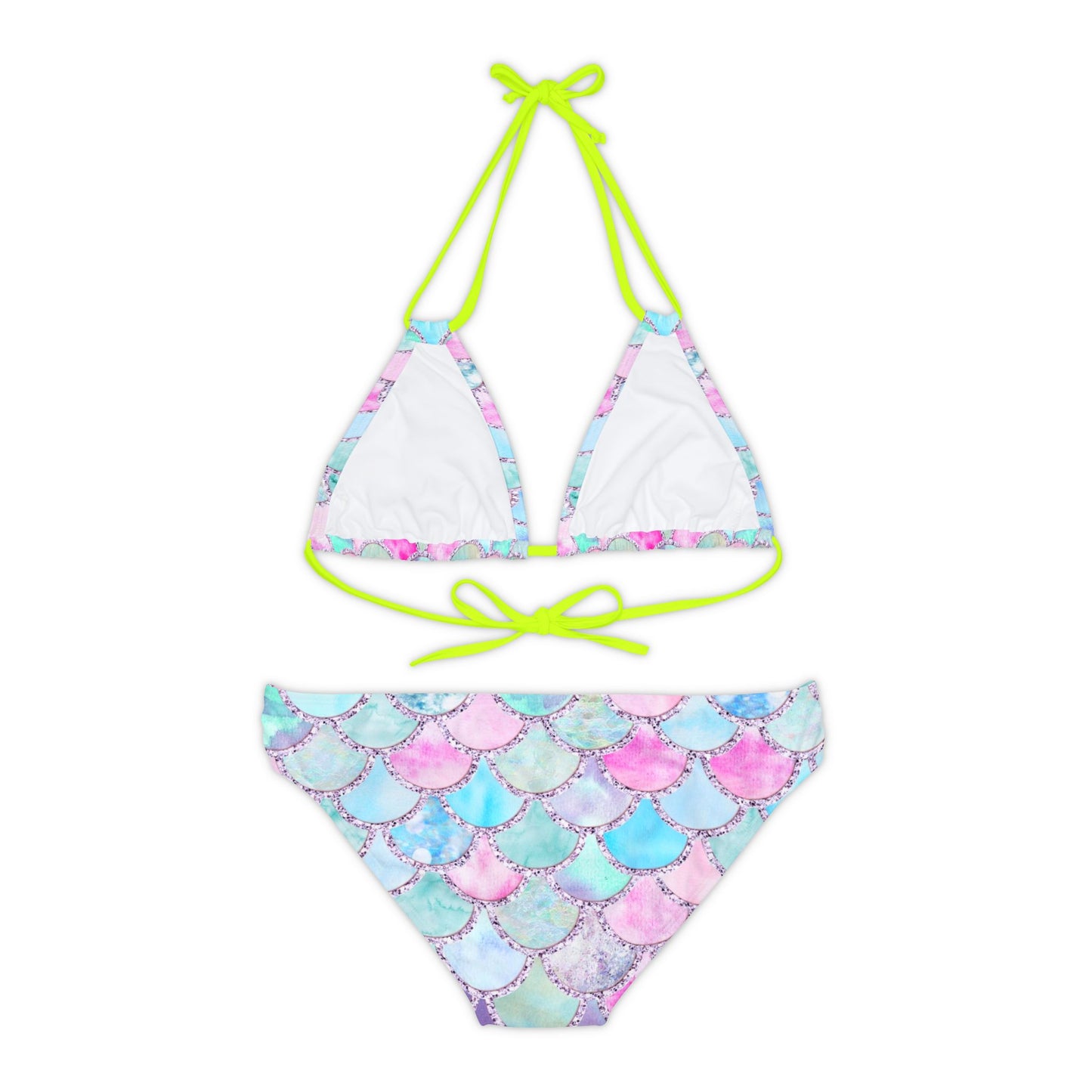 "Celestial Starry Gradient Two-Piece Bikini Set"
